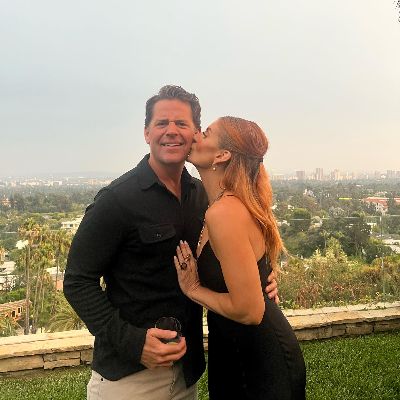 Annelise van der Pol and her fiance Johnno Wilson shared a moment on Pol's birthday.